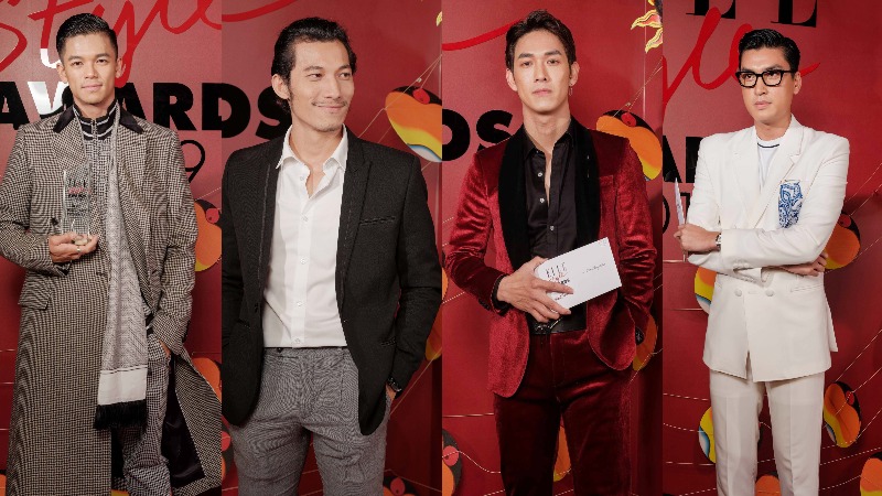 ngoi sao nam tham do Elle style awards 2019 - elle man feature 1
