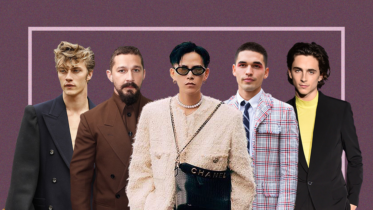 sao nam mặc đẹp tuần 1 tháng 10 Lucky Blue Smith - Shia LaBeouf - Decao - Reuben Selby - Timothée Chalamet