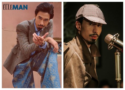 họa tiết houndstooth của đen vâu