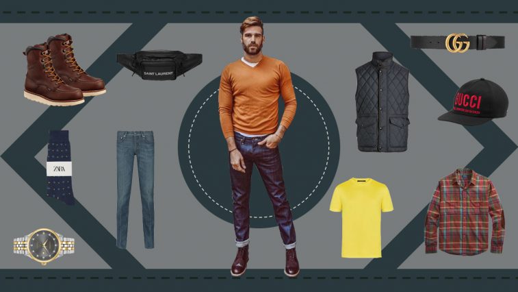 phối trang phục phong cách workwear