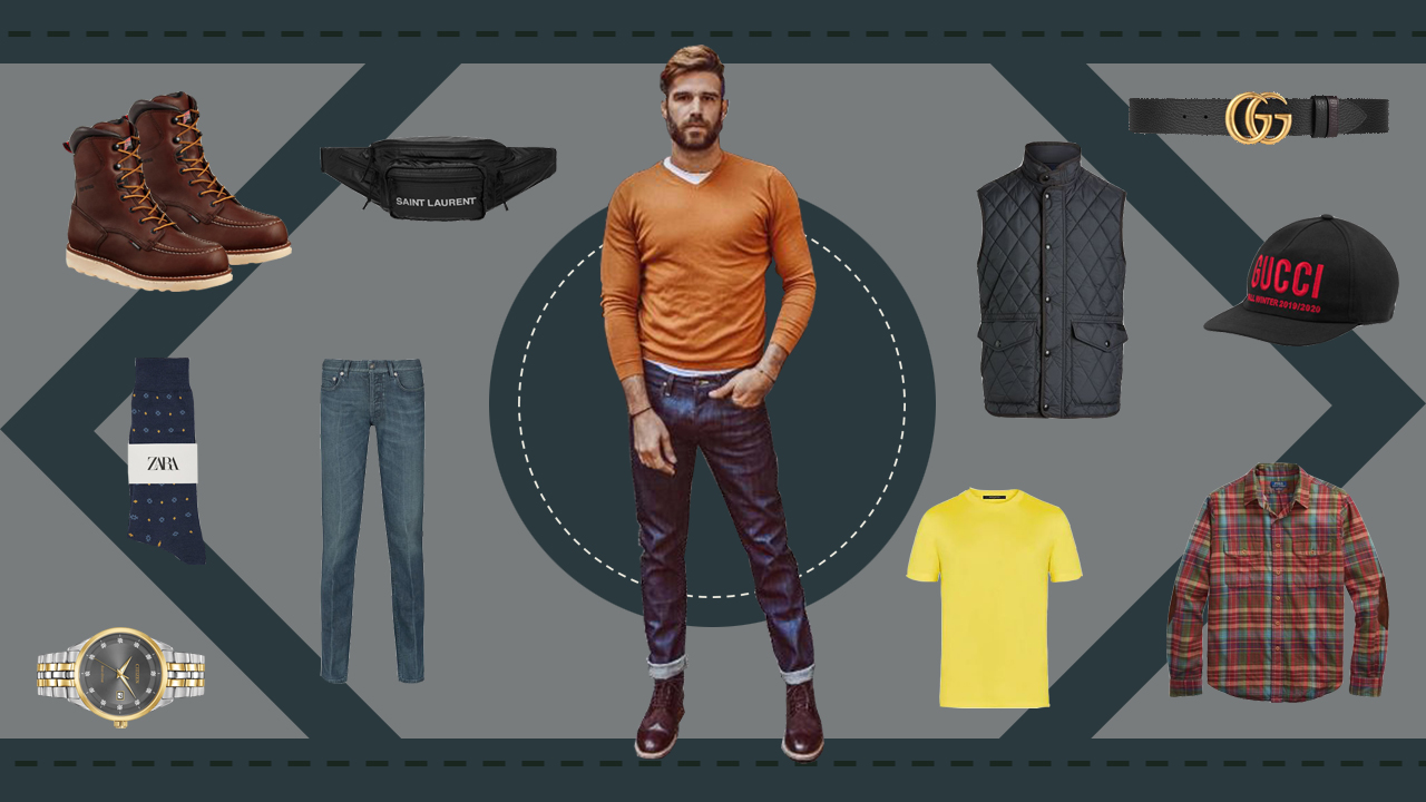 phối trang phục phong cách workwear