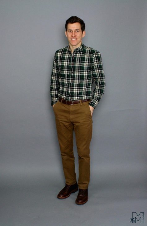smart casual 2-so mi flannel-elle man-1119