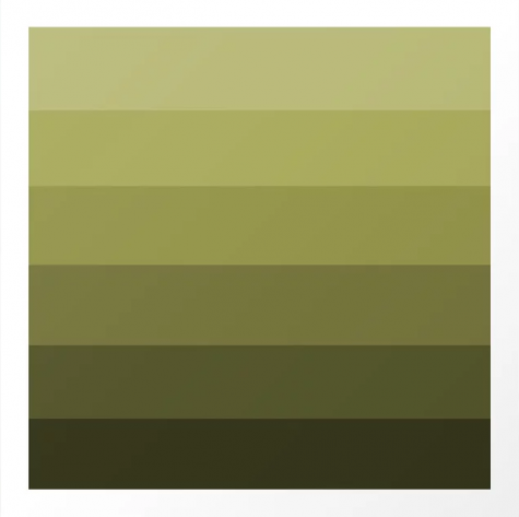 bảng màu sắc thái màu xanh olive