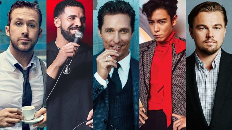 sao nam cung Thần Nông - Ryan Gosling - Drake - Matthew McConaughey - TOP - Leonardo DiCaprio