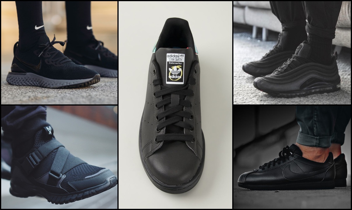 giay sneaker den - elle man feature 1