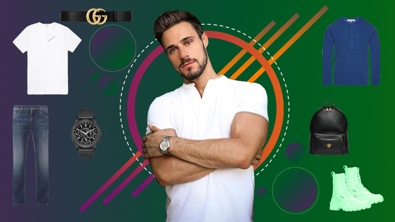 phối đồ với áo thun henley - featured image