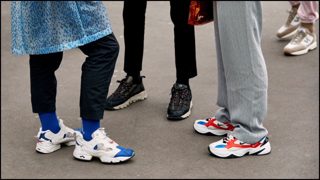 xu huong giay chunky sneaker 2020 - elle man feature 1