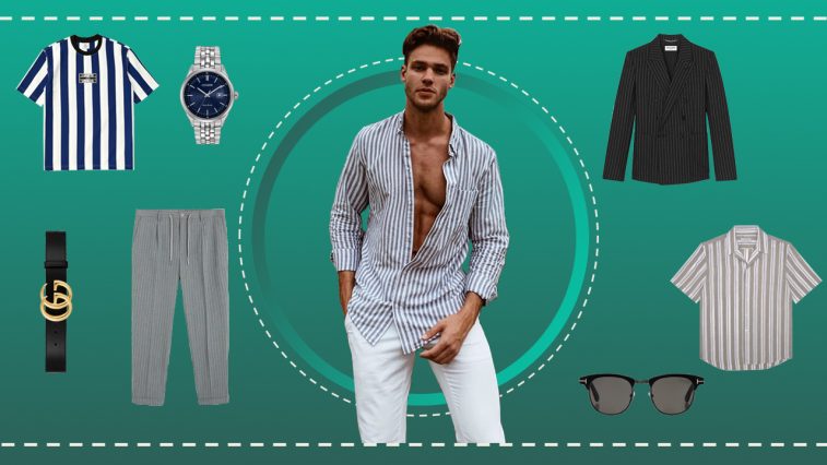 phối đồ sọc pinstripes - featured image