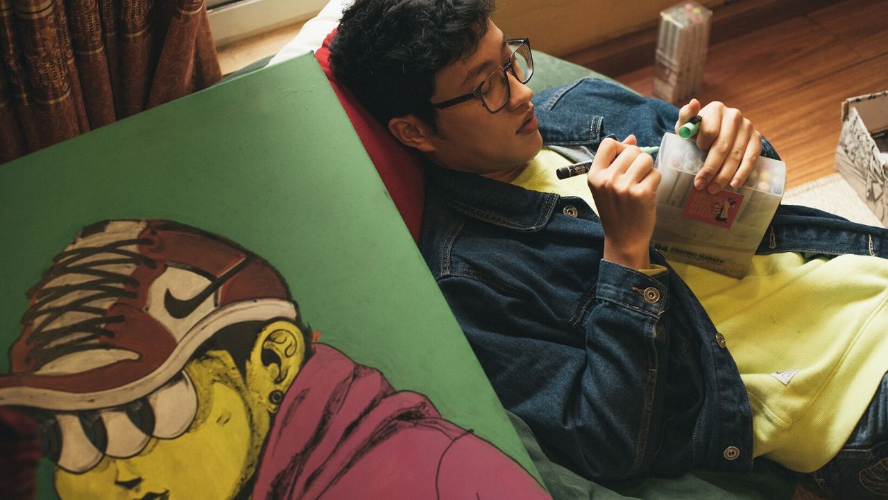 nghe si Duong Giap - elle man feature 1