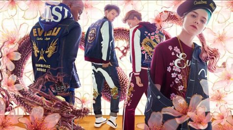 logo thuong hieu evisu - elle man feature 2
