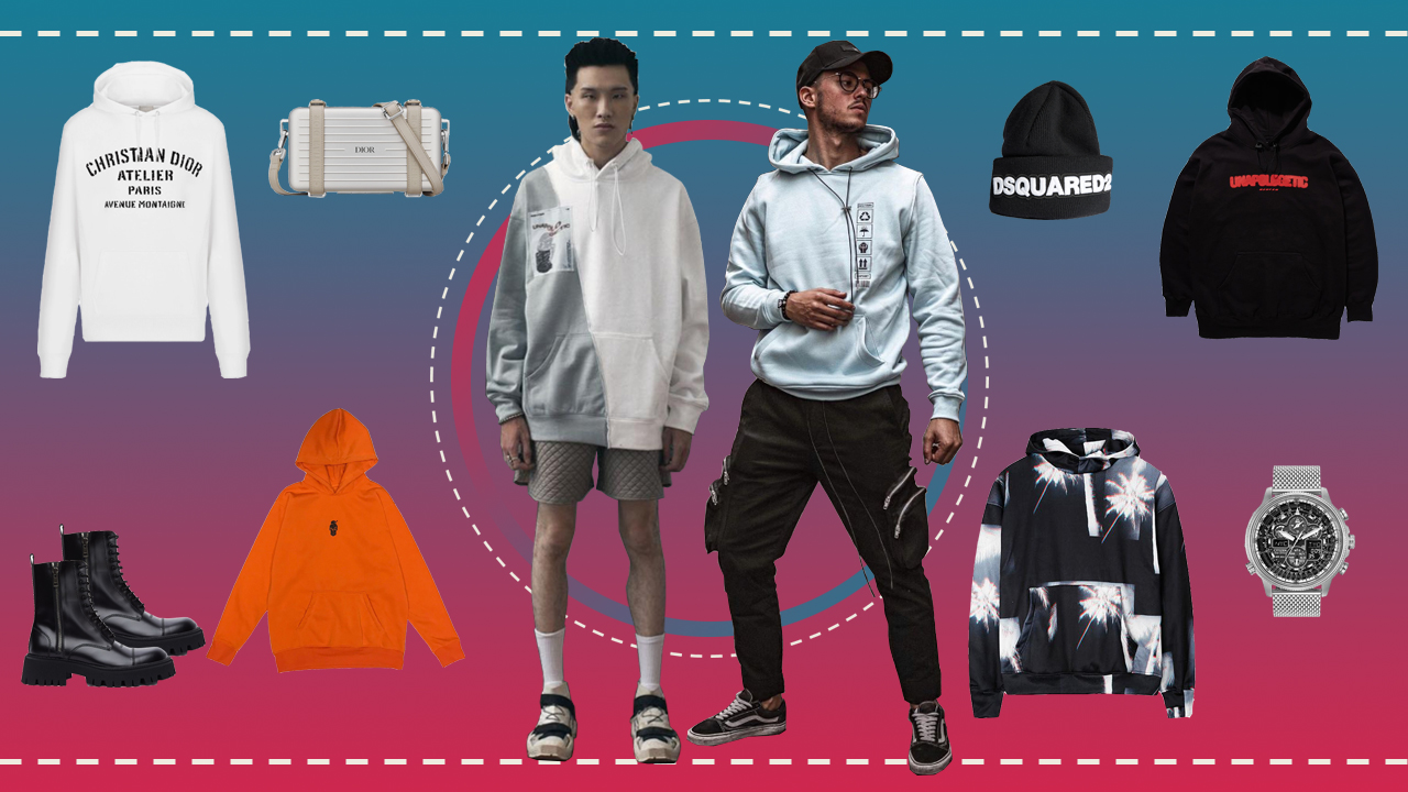 phối đồ với áo hoodie nam - featured image