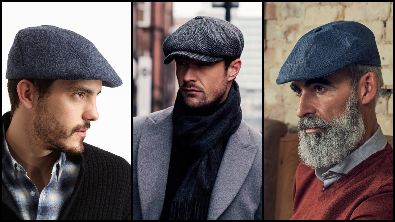 cach phoi do mu flat cap - elle man feature image