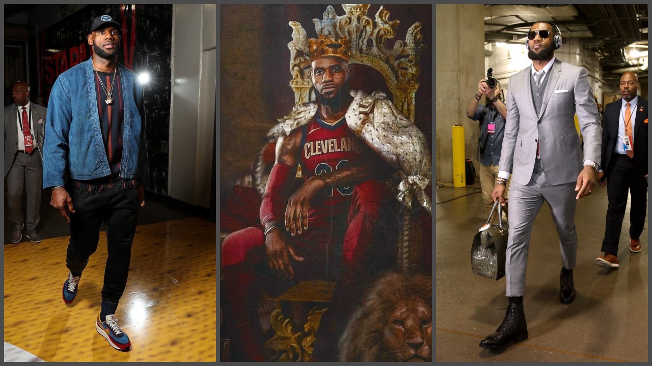 thoi trang lebron james - elle man cover 1