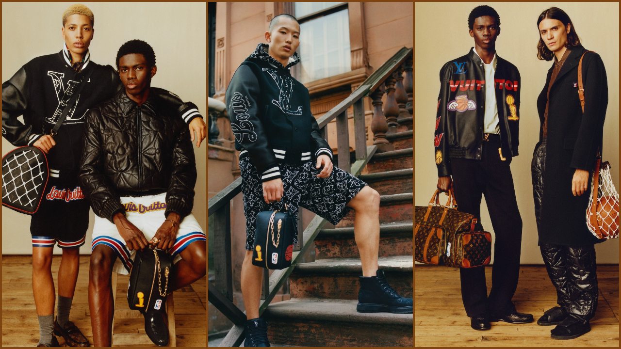 bo suu tap Louis Vuitton x NBA Capsul II - elle man cover 1