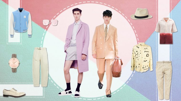featured elle man style calendar -trang phuc pastel
