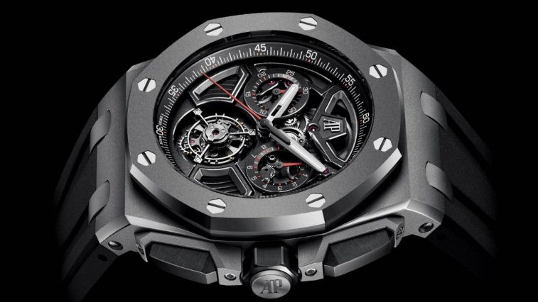Audermars Piguet Royal Oak Offshore Selfwinding Flying Tourbillon Flyback Chronograph - elle man cover 1
