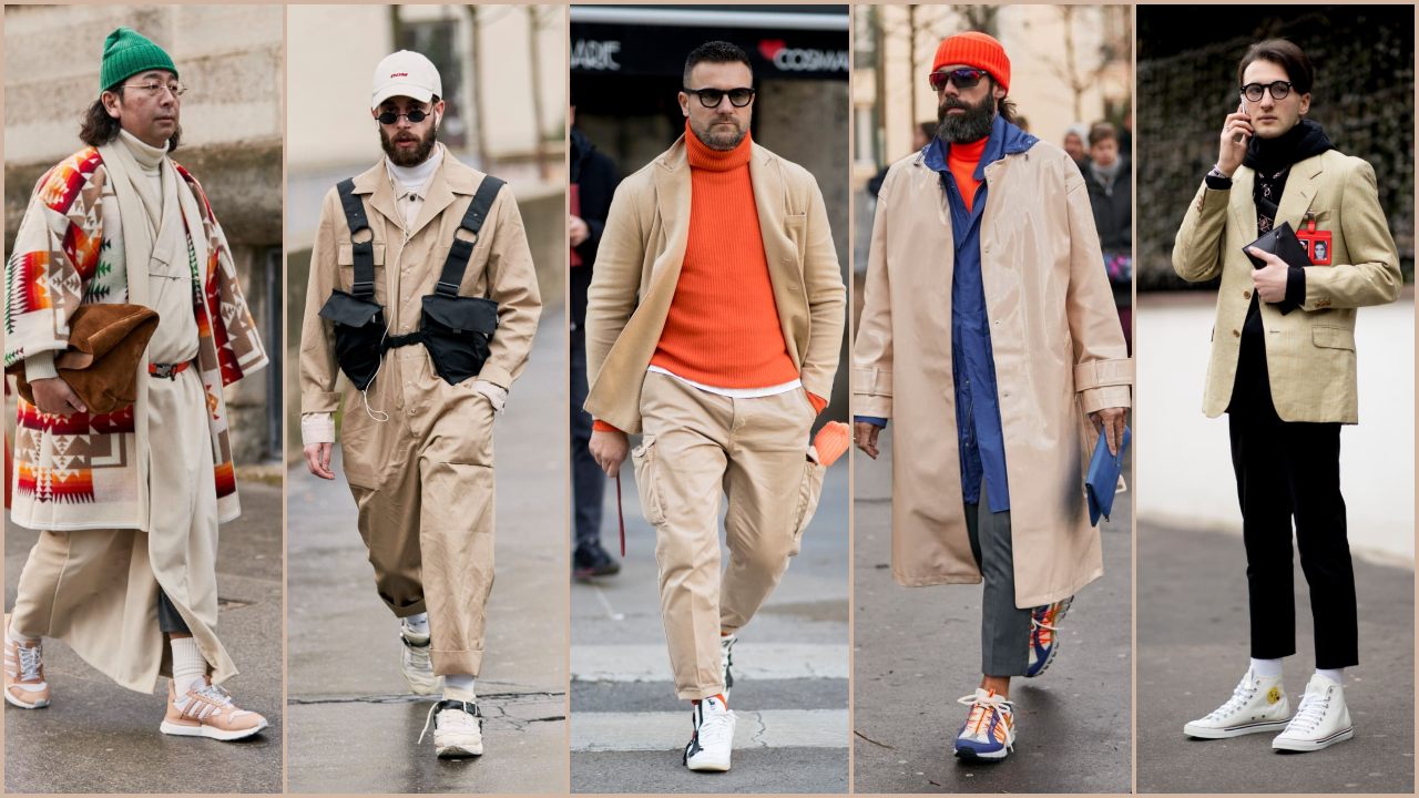 phoi do mau be beige - elle man cover 1