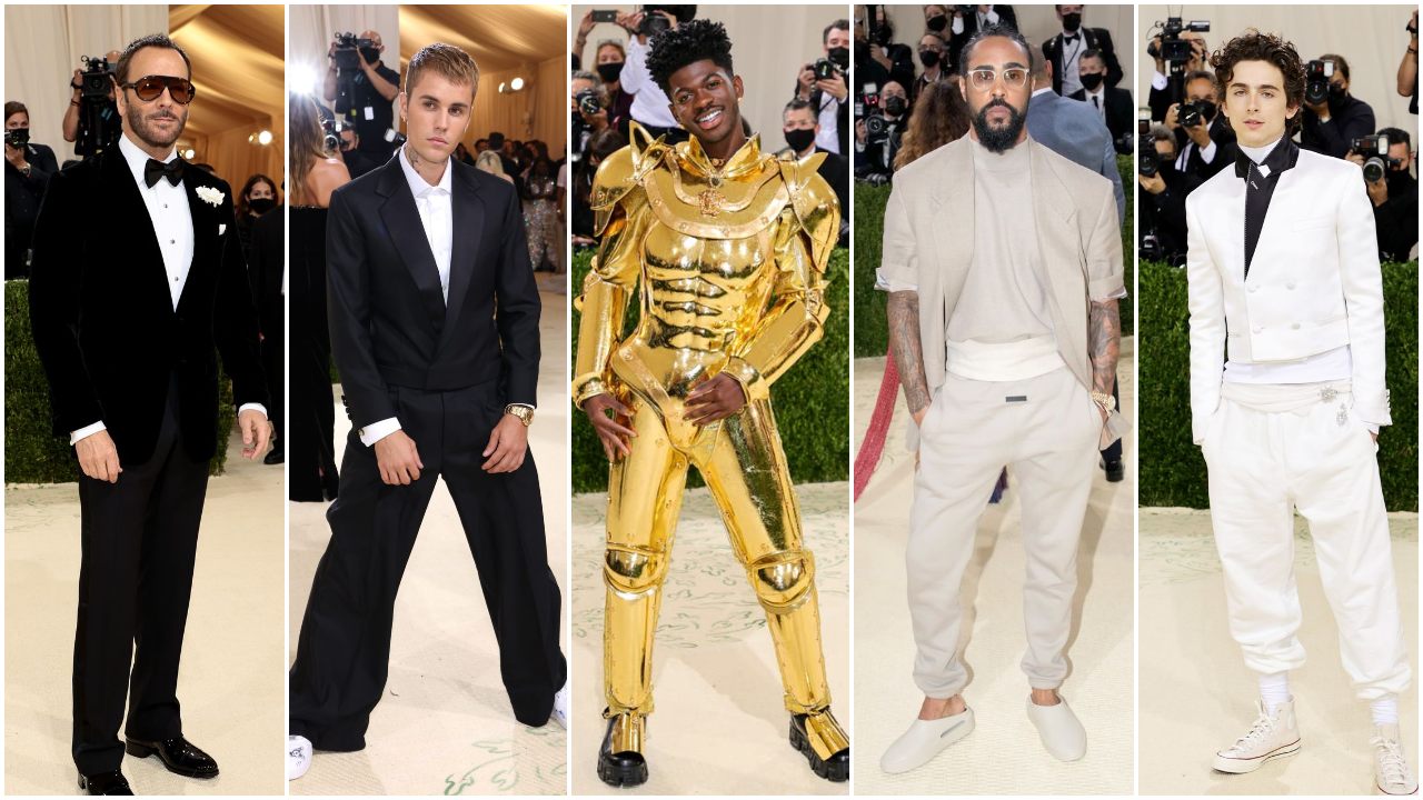 MET gala 2021 red carpet - elle man cover 1