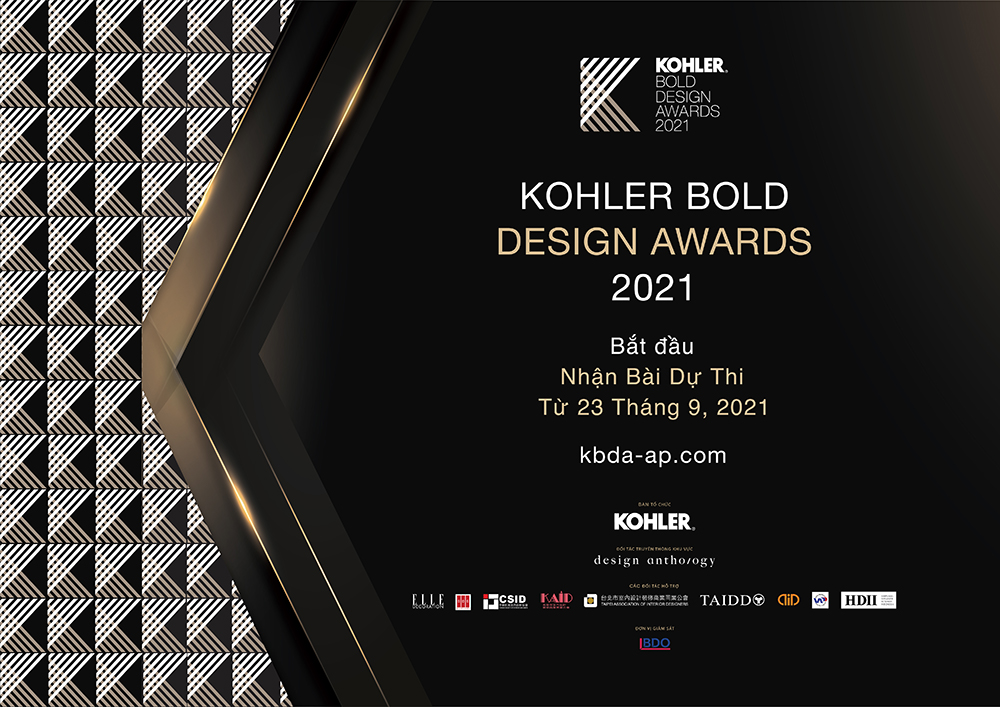 KOHLER Bold Design Awards - elle man cover 1