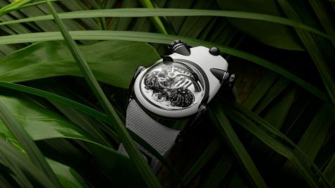 MB&F HM10 Panda for Only Watch 2021 - elle man cover