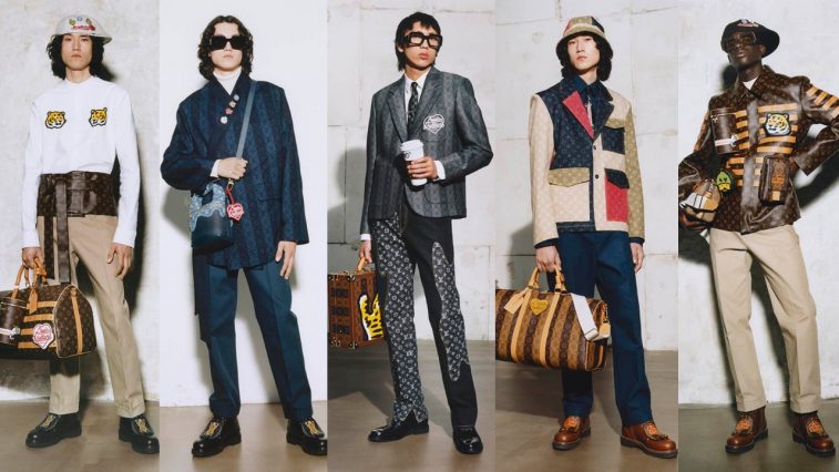 BST Louis Vuitton LV2 Pre-Spring 2022 - elle man cover 1.1