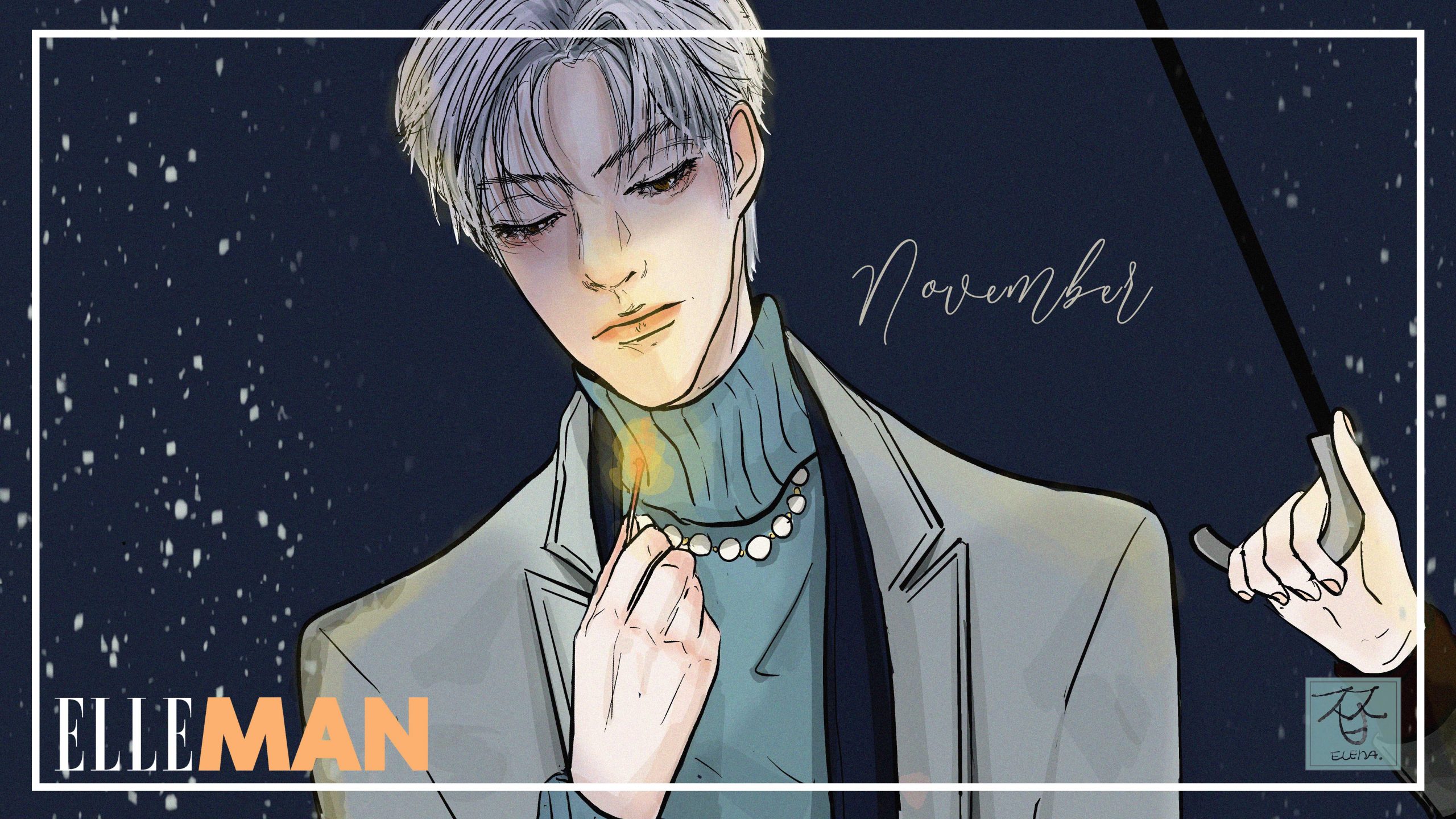 cung hoang dao thang 11:2021 - elle man cover 2