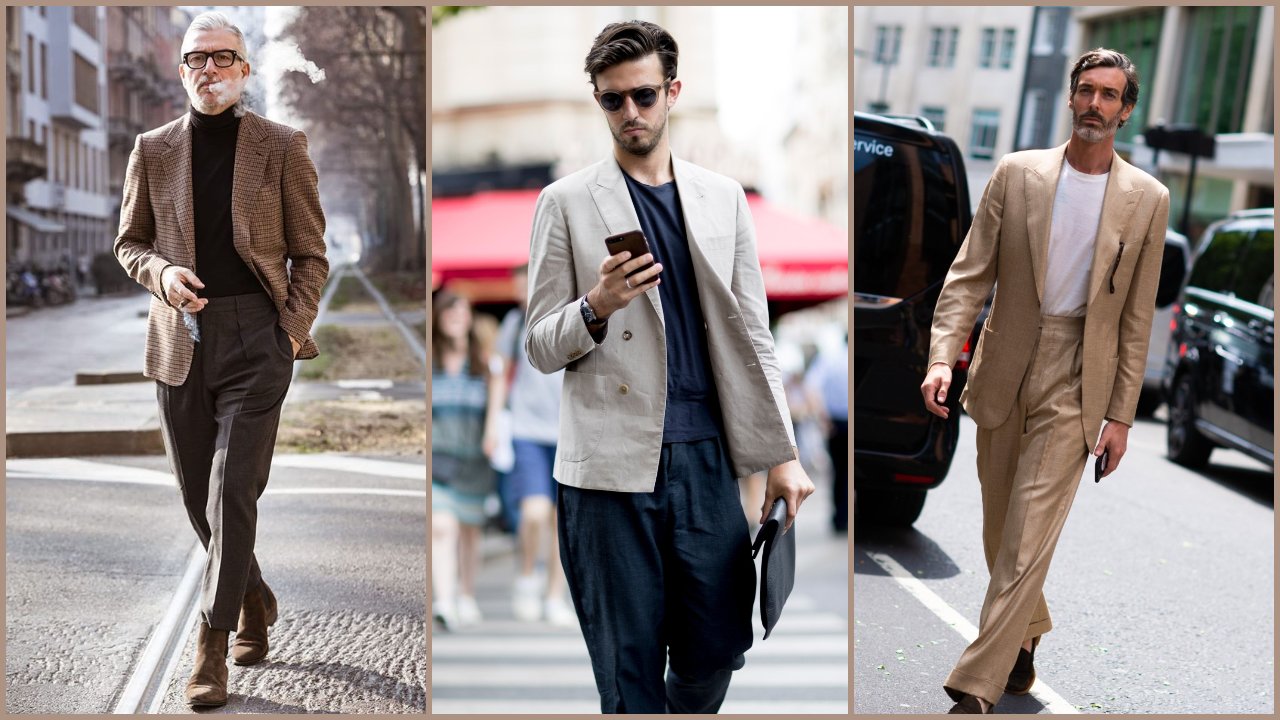 phoi do blazer va shopping 2021 - elle man cover