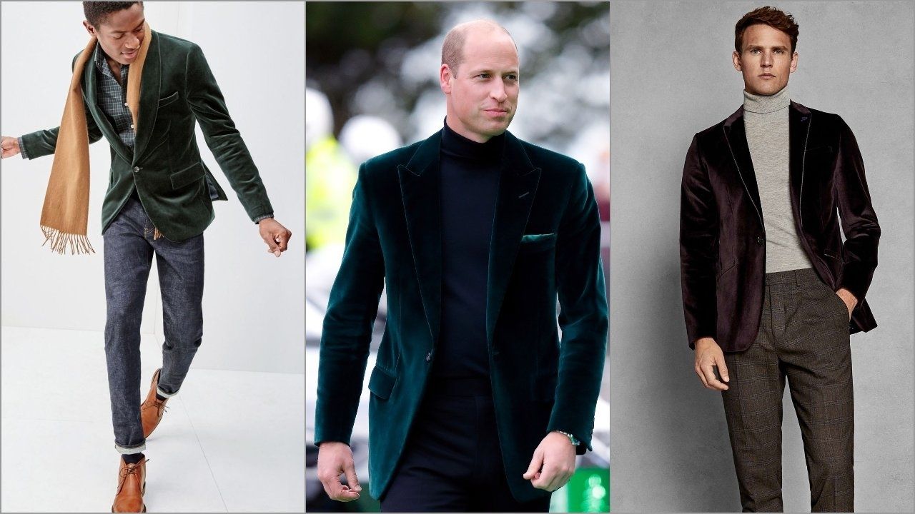 phối đồ suits blazer tuxedo nhung velvet - elle man cover