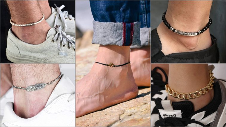 Vòng chân nam: Kiểu dáng và gợi ý