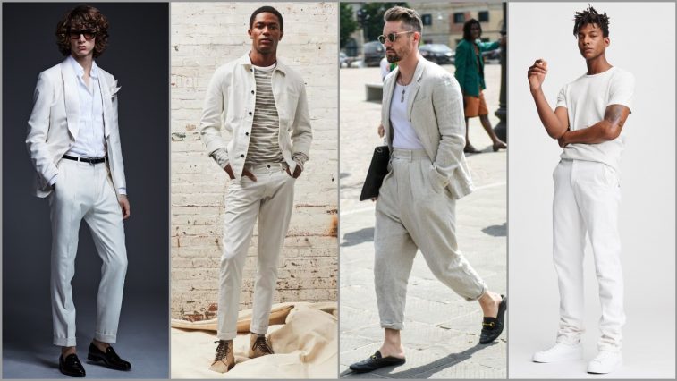 Gợi ý phối đồ với phong cách white-on-white mùa Xuân-Hè 2022