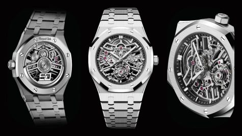 Audemars Piguet ra mắt Royal Oak Selfwinding Flying Tourbillon Openworked đầu tiên