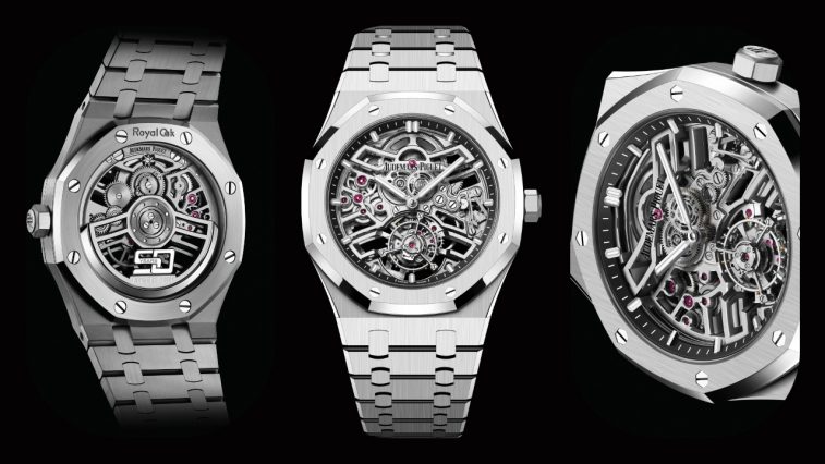 Audemars Piguet ra mắt Royal Oak Selfwinding Flying Tourbillon Openworked đầu tiên