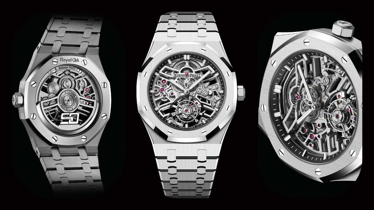 Audemars Piguet ra mắt Royal Oak Selfwinding Flying Tourbillon Openworked đầu tiên