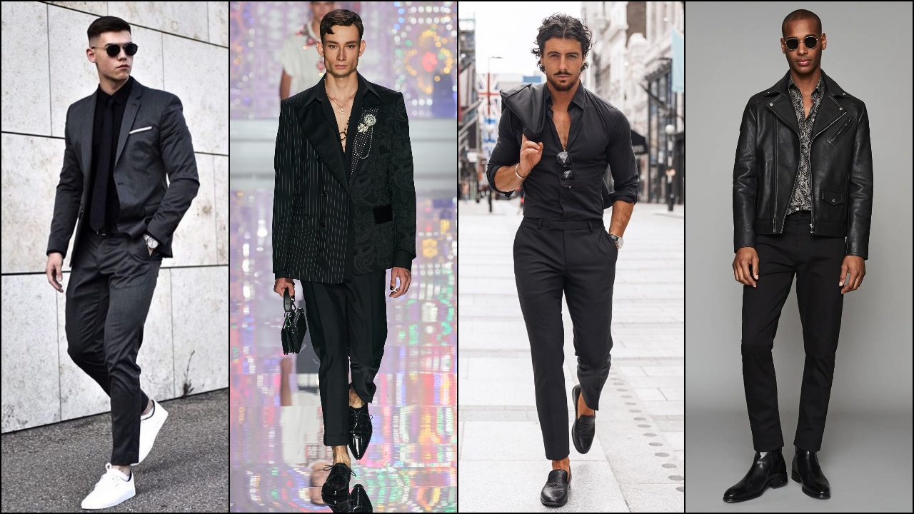 Gợi ý phối đồ all-black như những quý ông trưởng thành