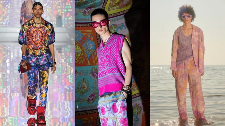Xu hướng thời trang họa tiết Psychedelic prints