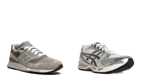 sneaker màu xám