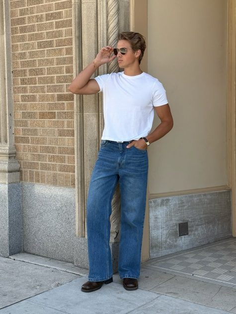 Quần jeans cạp cao