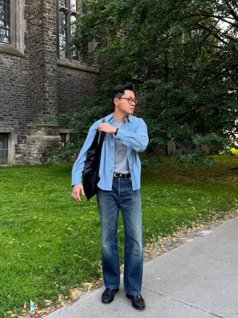 Quần jeans ống đứng