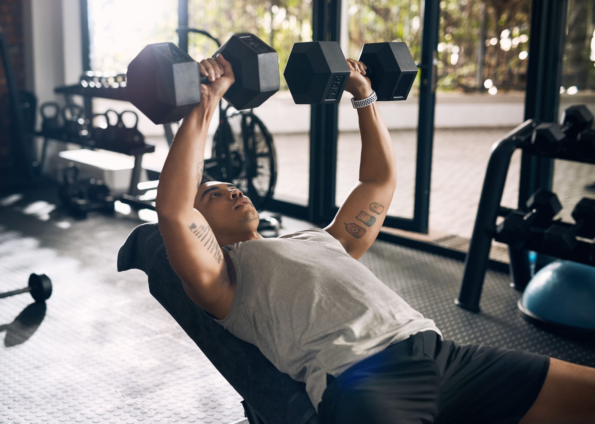 Incline Dumbbell Press