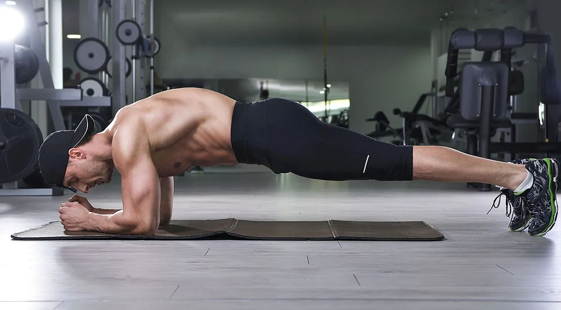 động tác plank trong routine của Jungkook