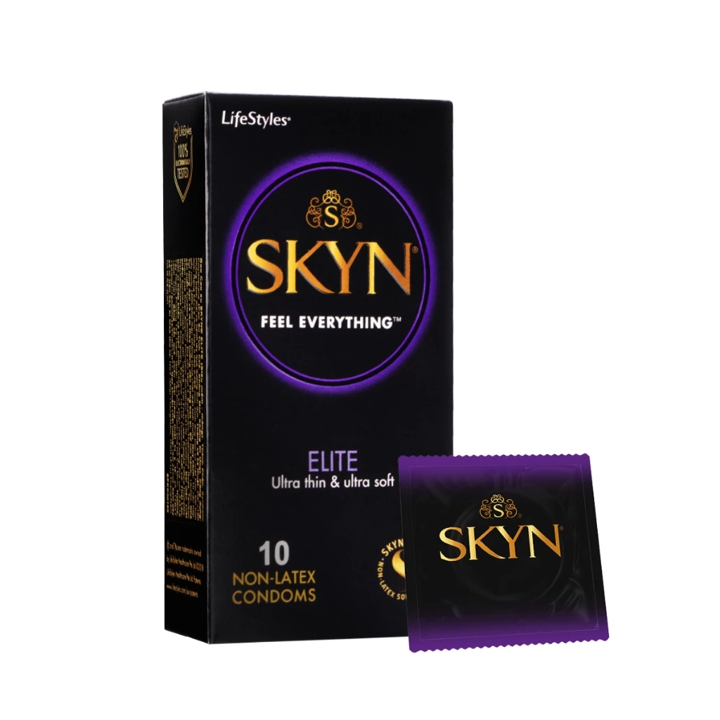 bao cao su Lifestyles Skyn non-latex Elite
