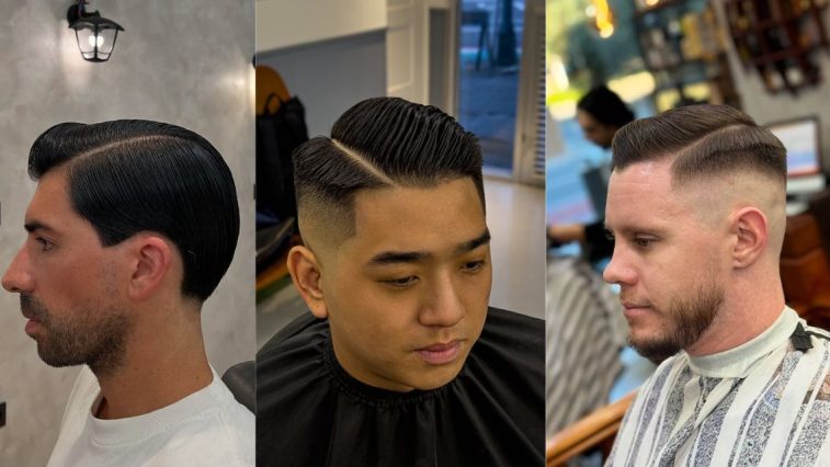 tóc side part