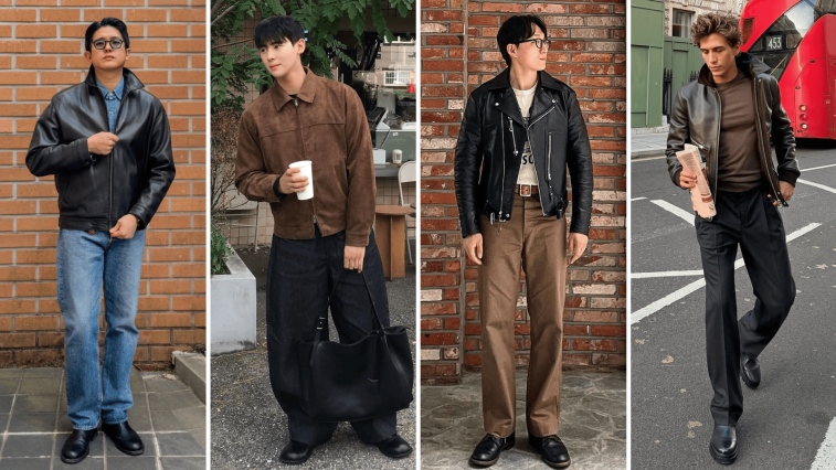 4 kiểu áo khoác da kinh điển cho nam giới