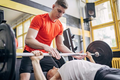 bench press tập luyện