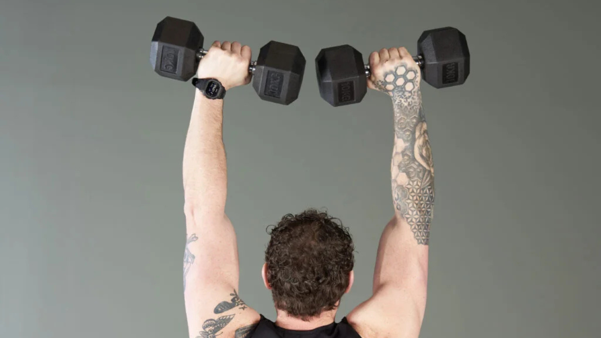 tập gym, overhead press