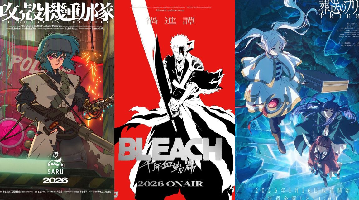 9 bộ anime đình đám ra mắt trong năm 2026