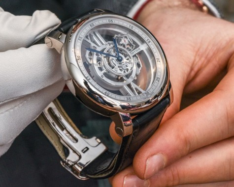 Đồng hồ Cartier nam Astrotourbillon Skeleton