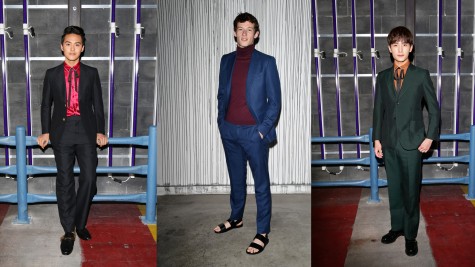 Những quý ông với phong cách ăn mặc đẹp tại show Gucci