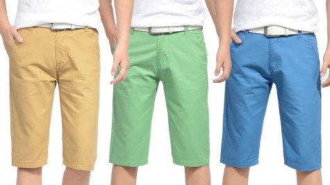 10 kiểu quần short kaki nam cho mùa hè
