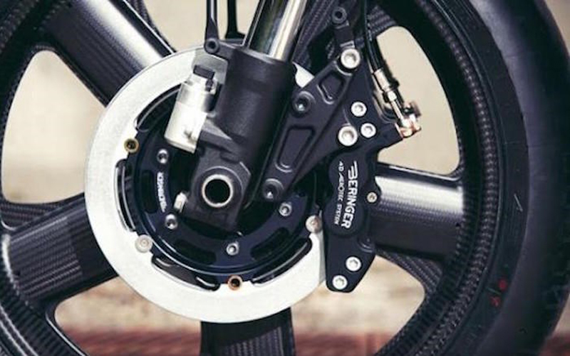 cách độ xe cafe racer - đĩa phanh - elleman